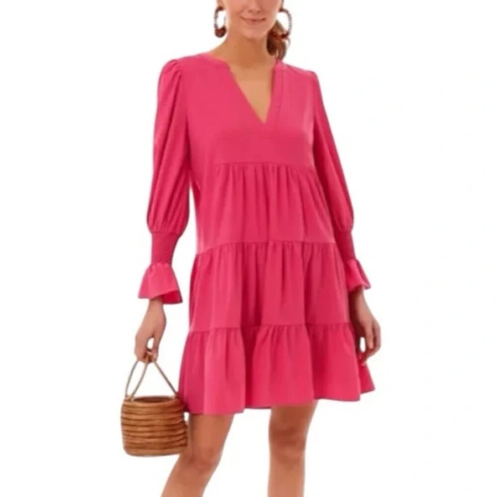 Tuckernuck Pomander Place Crepe Kenzo Tiered Dress